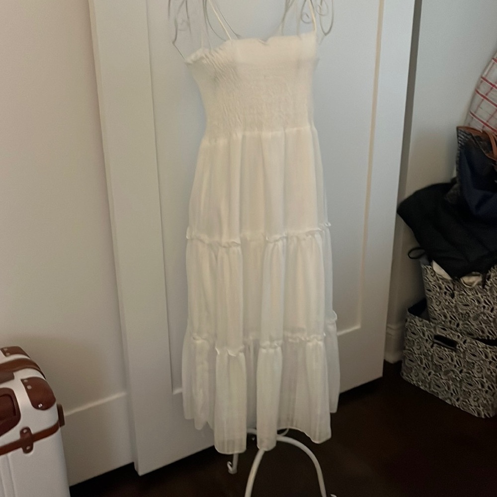 Maxi White sundress